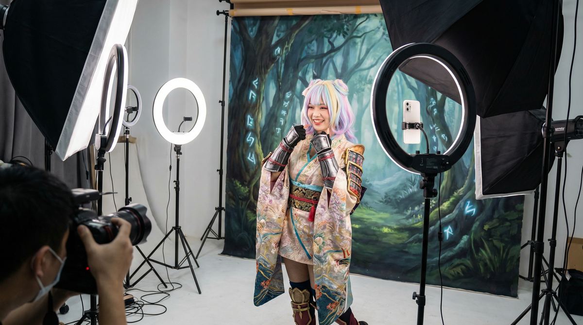 陈美娇动漫cosplay视频